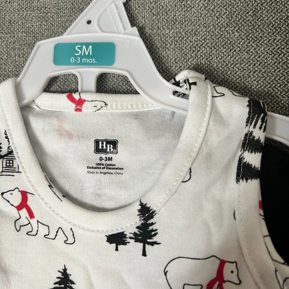 0-3 Month Hudson Baby Girl cute Dress with cardigan great for the holidays